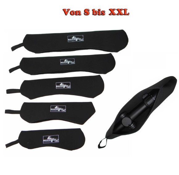 Maximtac e.K. Zielfernrohrcover Neopren L (29-33cm), schwarz