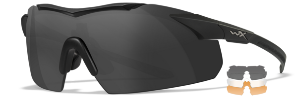 Wiley X WX Vapor COMM 2.5 schwarz grau, klar, rost