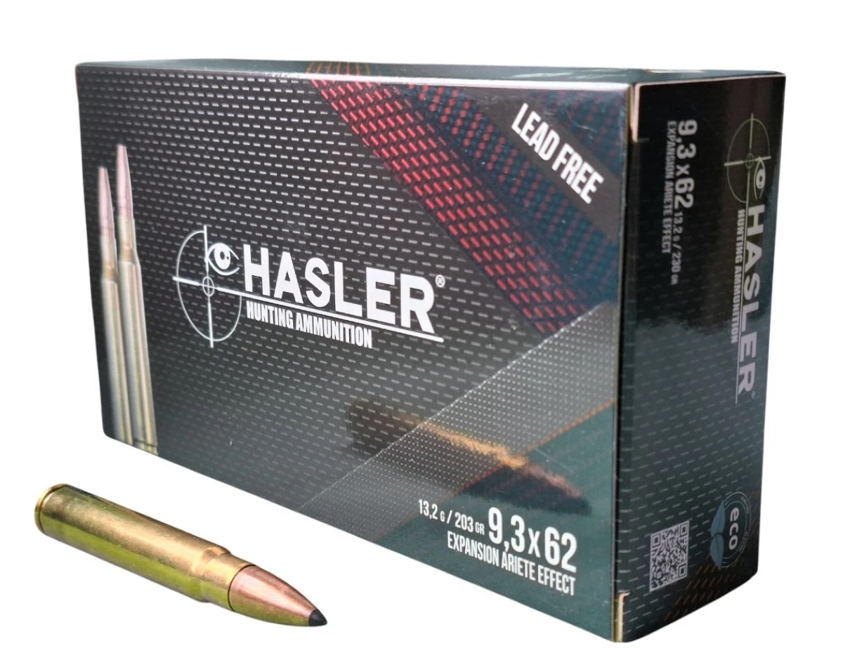 HASLER Ariete 9,3x62 13,2g, 230gr, bleifrei, 20 St.