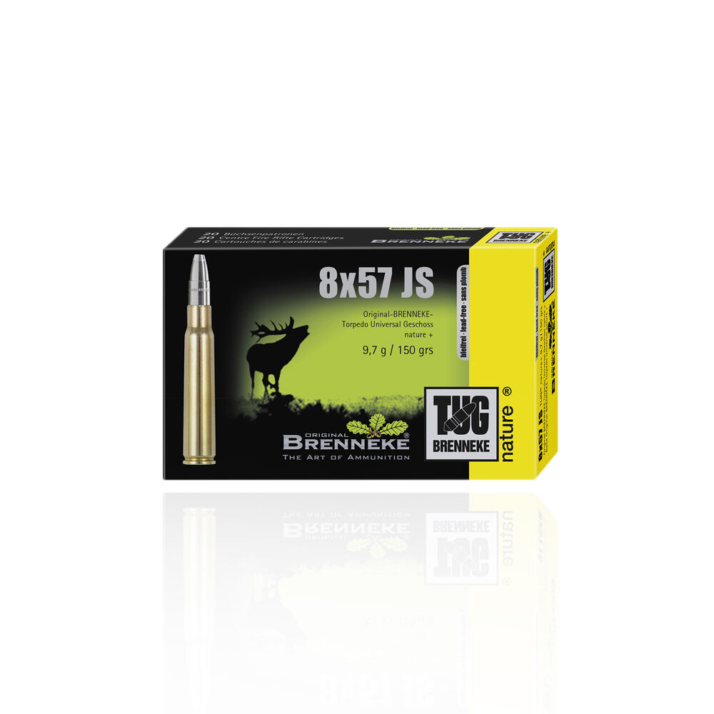 Brennecke BRENNEKE TUG 8x57IS nature+ 150gr, 20 St.