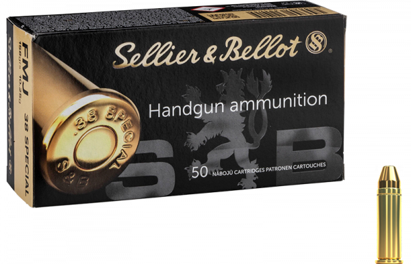Sellier & Bellot S+B .38 Spec. 158grs. 50St