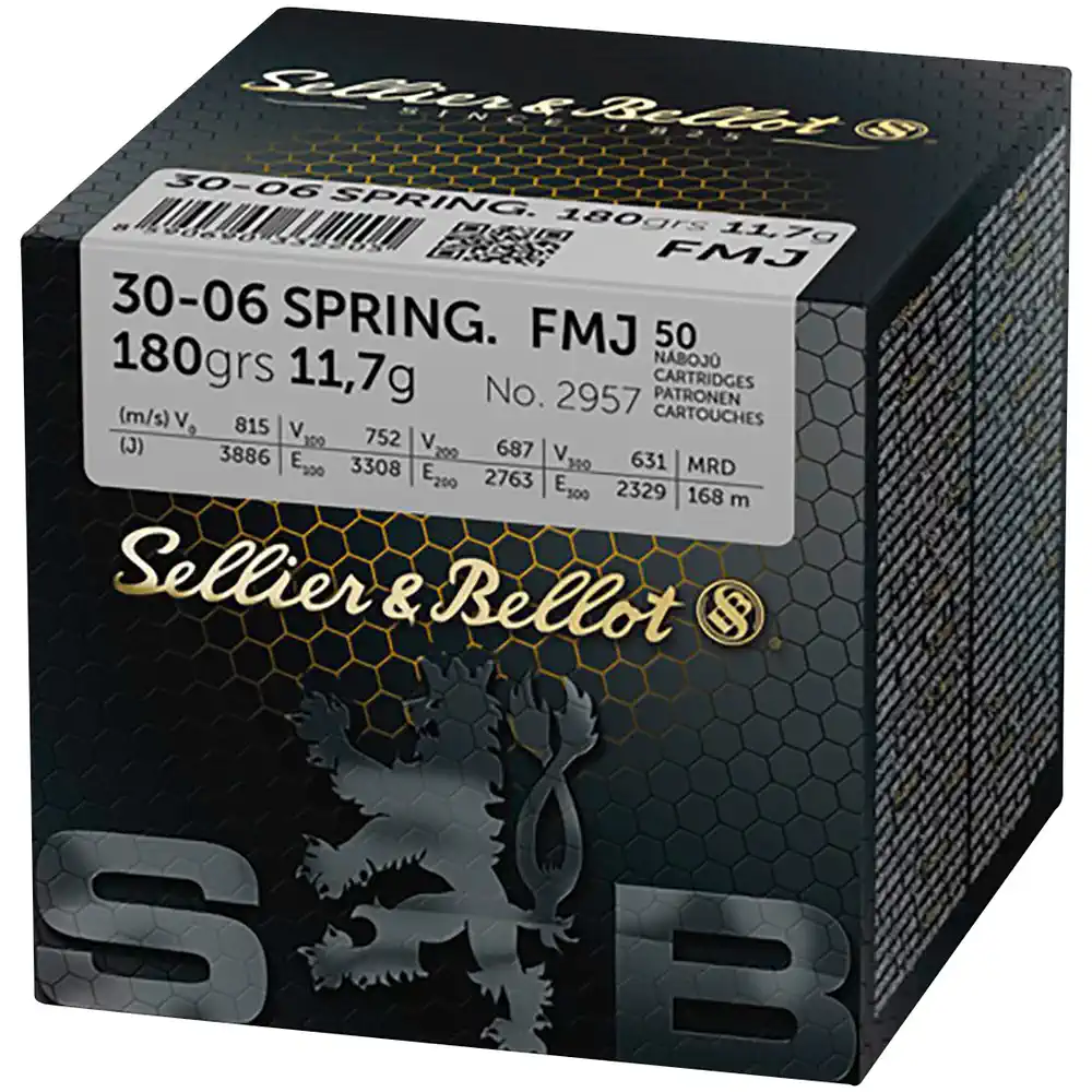 Sellier & Bellot S+B .30-06Spr. FMJ 180grs. 50St