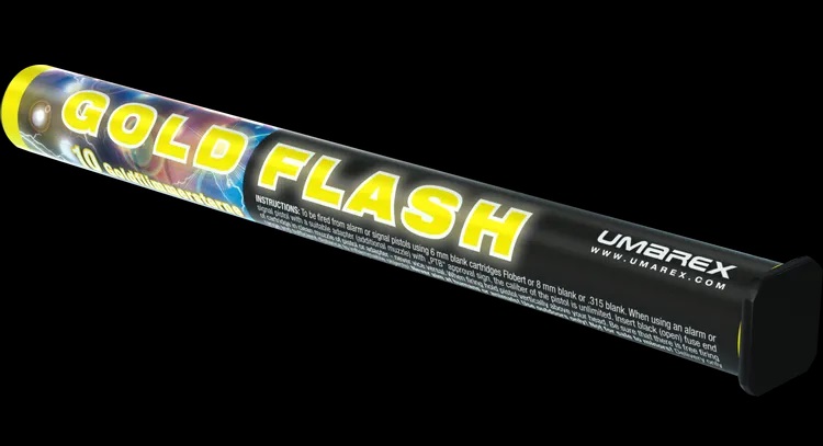 Umarex Pyro Gold Flash 15 mm, 10er Röhrchen