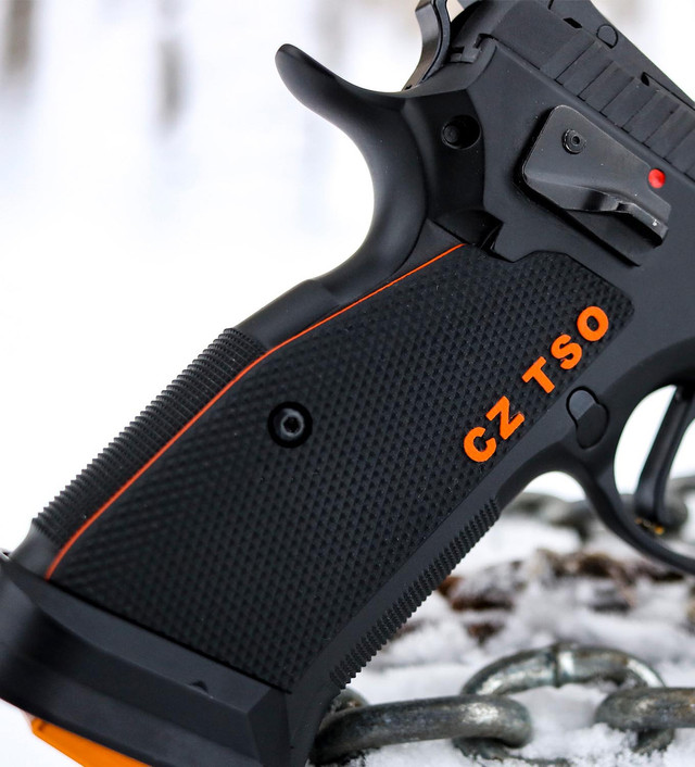 LOK Grips LOK CZ75 Thin Checkered *CZ TSO* Inlay & Liner