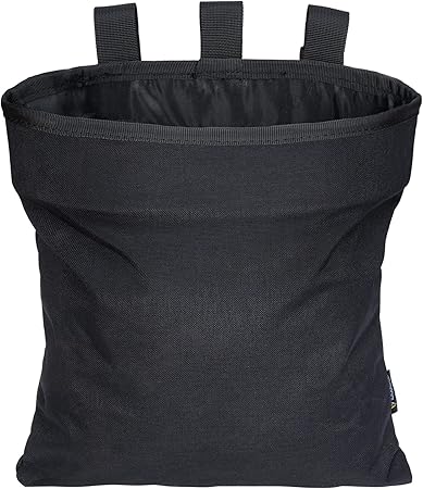 Andere Dump Pouch m. Kordelzug 25 x 28 cm, schwarz