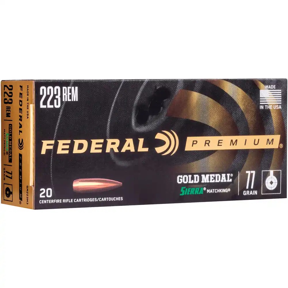 Federal Fereral P. SMK HPBT .223Rem, 77grs, 20 St.