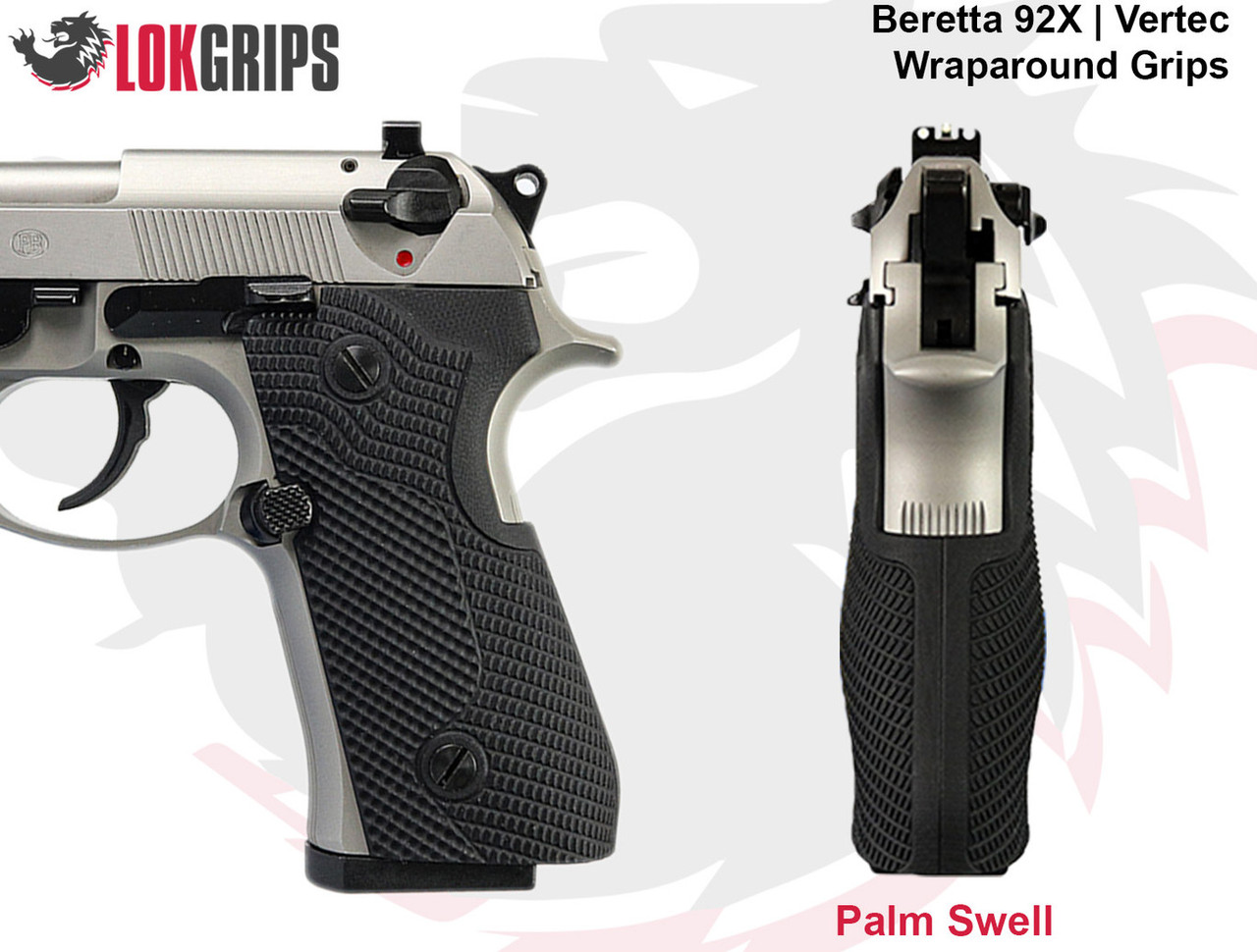 LOK Grips LOK Beretta 92X Vertec Schwarz