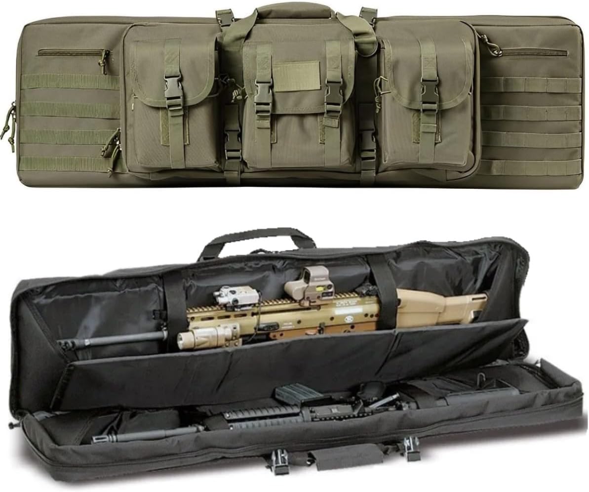 Andere Doppelfutteral Tactical 118 cm, grün