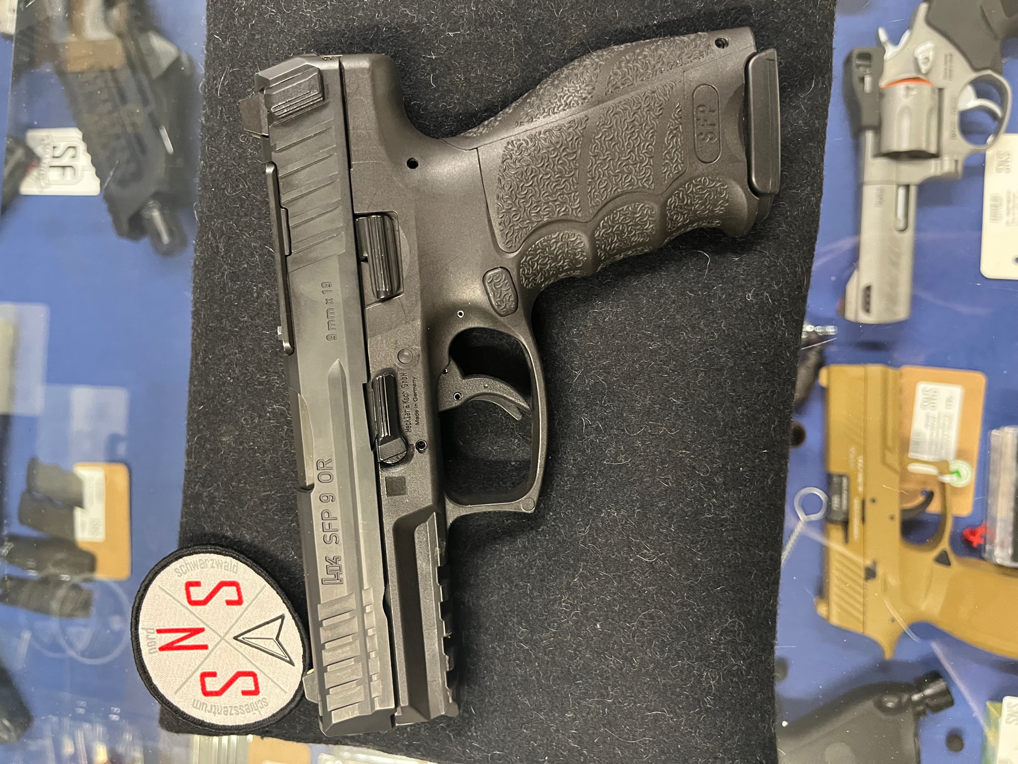 Heckler & Koch HK-Pistole SFP9-Optical Ready PUSH-BUTTON, Kal. 9 mm Luger,