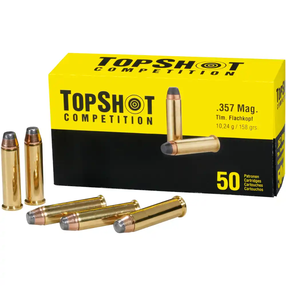 Topshot .357 Mag. TLM HP 158grs. 50St