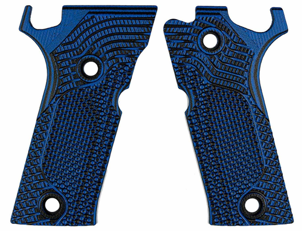 LOK Griffschalen für Beretta 92x, Performance Veloce (blau/schwarz)